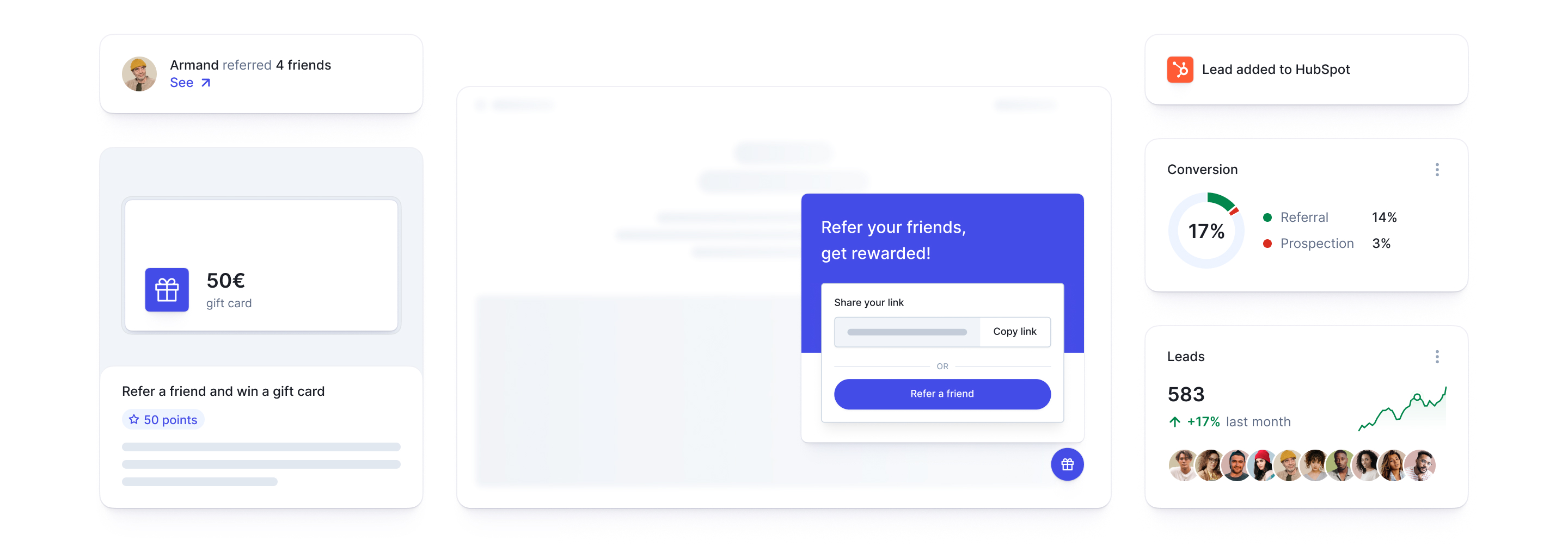 Launch your referral program with your top advocates