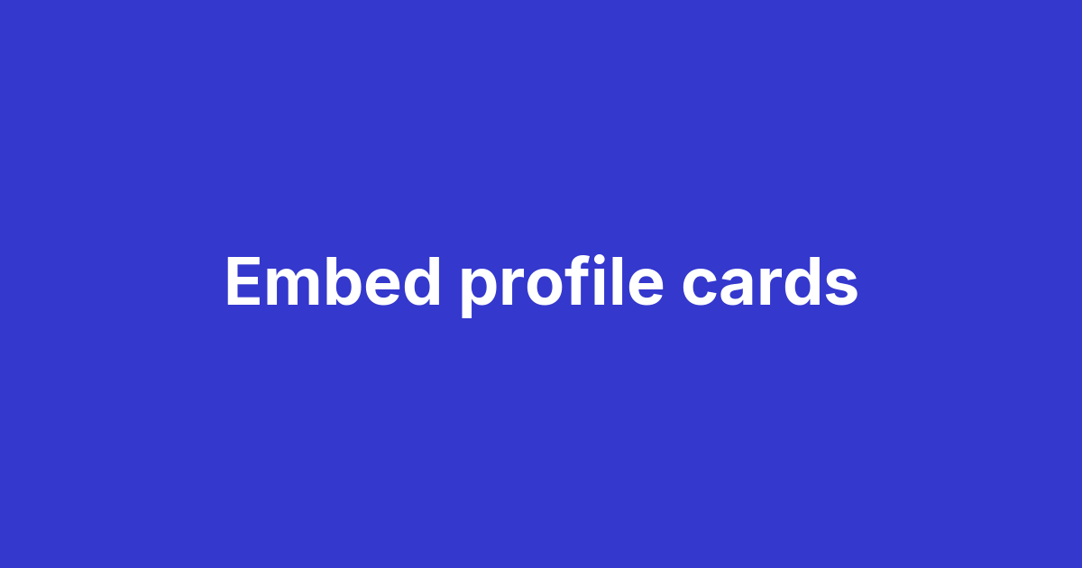 Magma Block integration displaying ambassador profile cards inline in a web page via a dedicated div