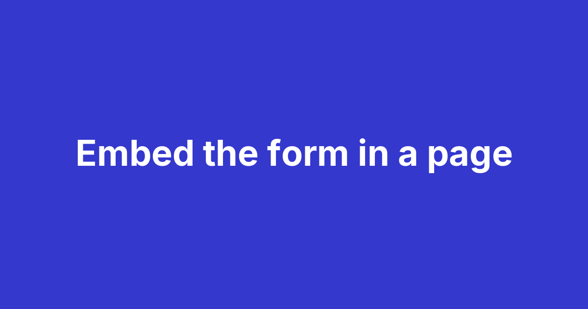 Magma matching form embedded in a web page via a customisable iFrame tag with adjustable width and height