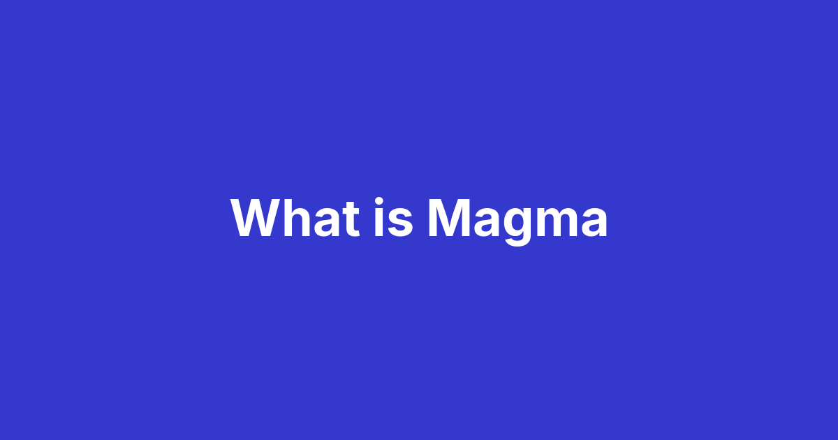 Magma platform overview showing key ambassador features: intelligent matching, referral campaigns, testimonials, events and UGC content creation