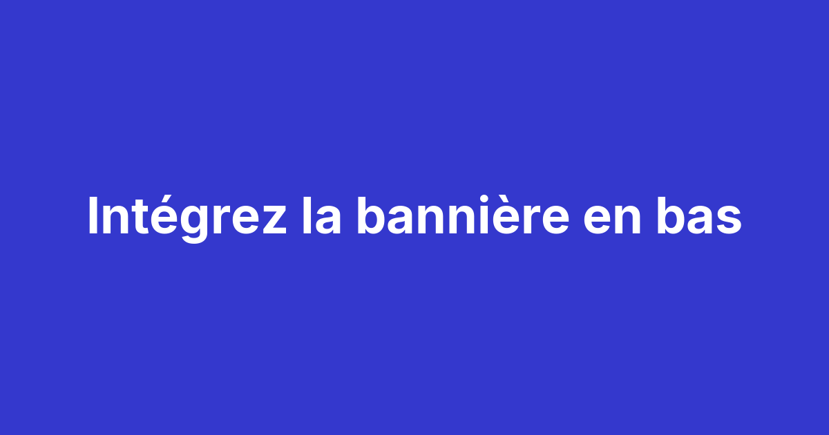 Bannière basse Magma intégrée en bas d’une page web pour inviter discrètement les visiteurs à être mis en relation avec un ambassadeur