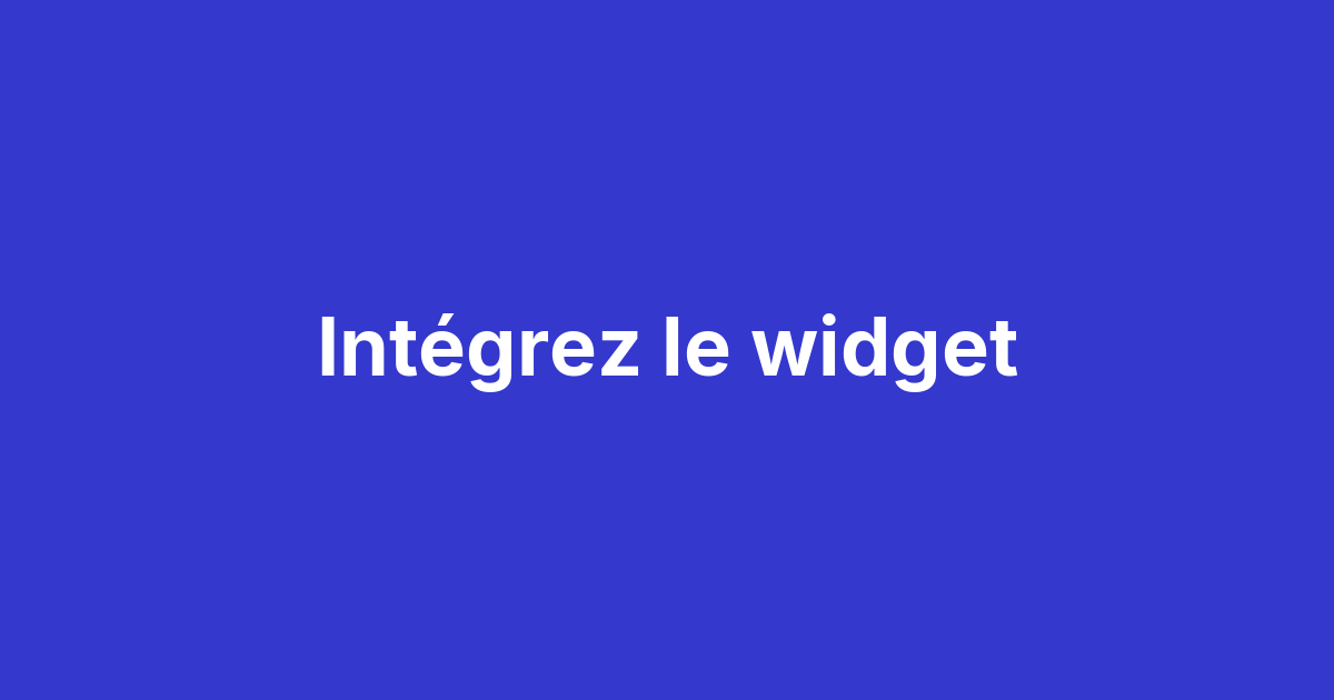 Installation du widget Magma sur un site web : bouton flottant de matching intégré avec les snippets de code campaignUuid et integrationUuid