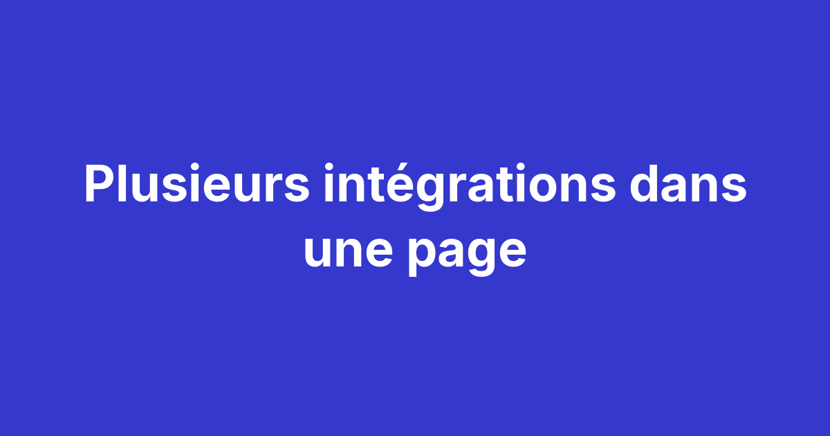 Configuration de plusieurs campagnes Magma sur une même page web avec le tableau window.magma_app combinant widget, bannière et formulaire