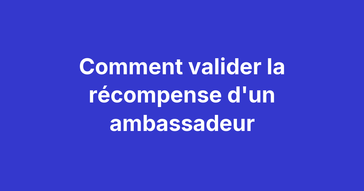 Section récompenses du tableau de bord Magma : liste des demandes ambassadeurs en attente de validation avec statut et historique de distribution